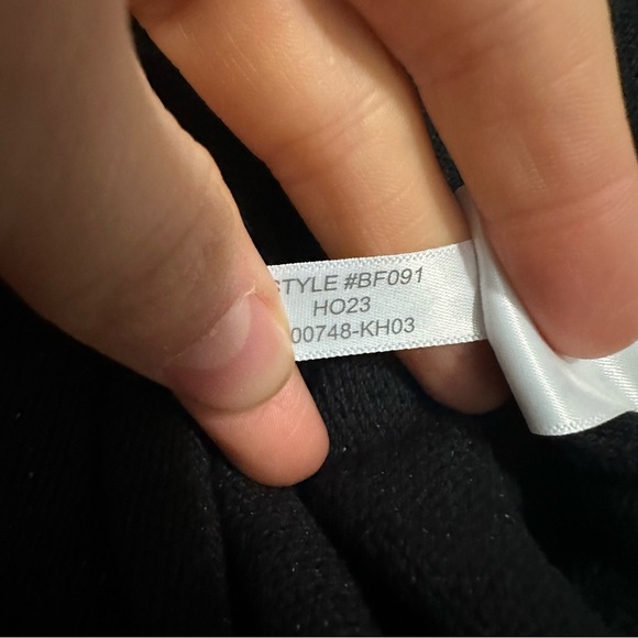 J crew black Cotton half-zip sweater - Picture 4 of 5